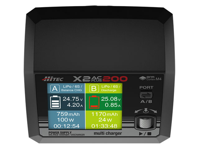 AC/DC 充・放電器 Multi Charger X2 AC PLUS 200［ マルチチャージャー