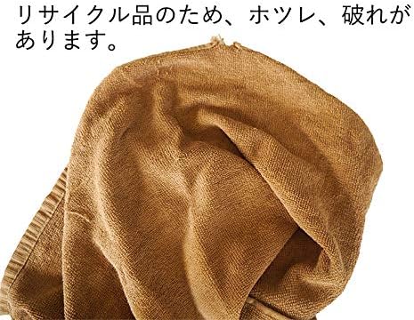 綿100％リサイクル タオルウエス（うす茶） – HIMART