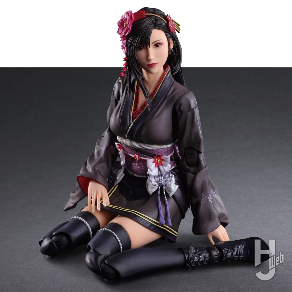 FFⅦリメイク』より異国風ドレスを纏った「ティファ」のフィギュアが