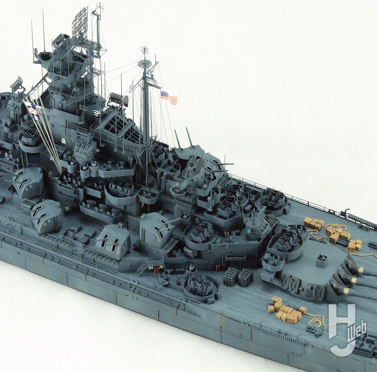 米海軍 戦艦 サウスダコタ BB-57 1944年 「プラチナ版」【劉陽