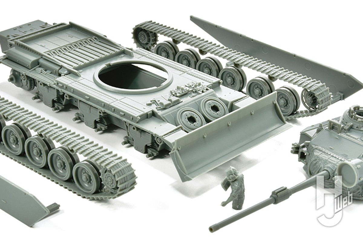 ミニスケールAFVプラモ「1/56スケール センチュリオンMk.5/Mk.5/1