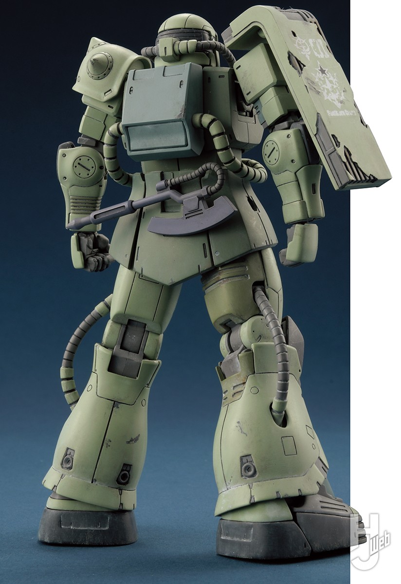 プレバンアイテム「HGドアン専用ザク」をリアルに仕上げる！【機動戦士