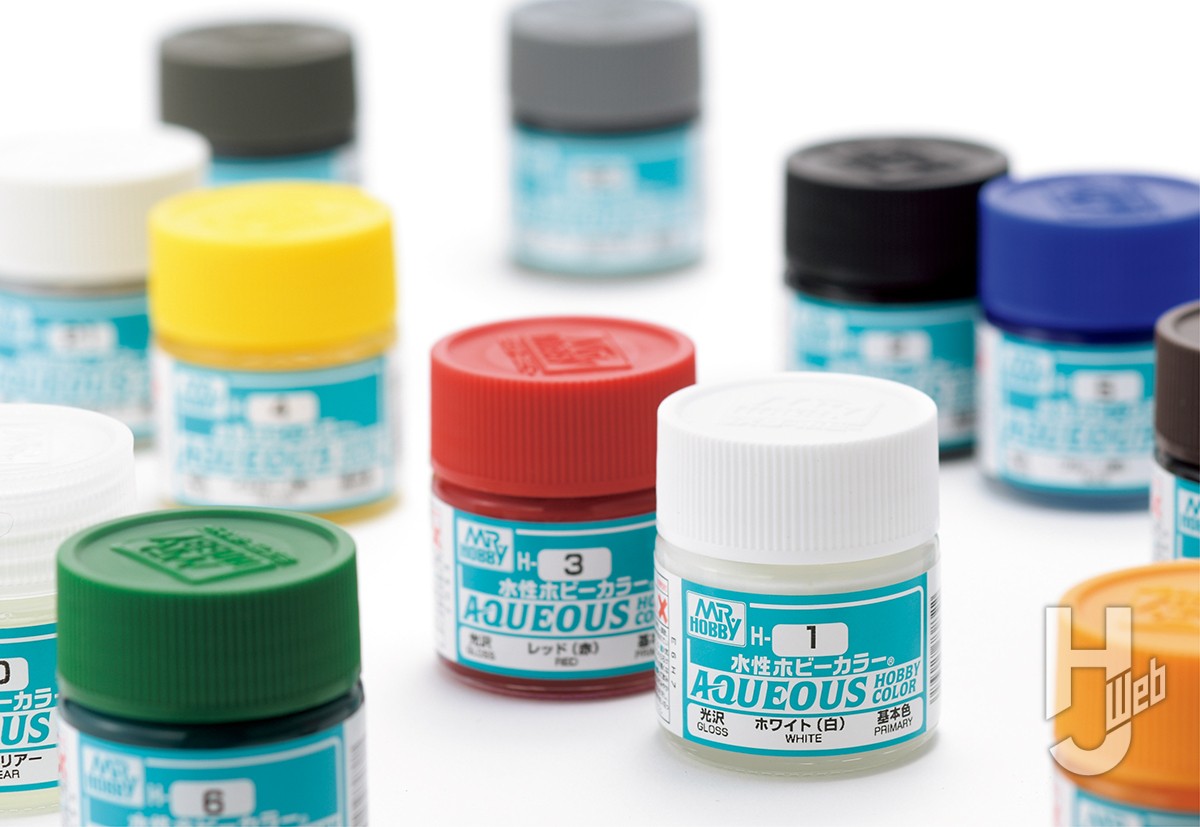 水性ホビーカラー、タミヤカラーアクリル、「水溶性アクリル塗料」の