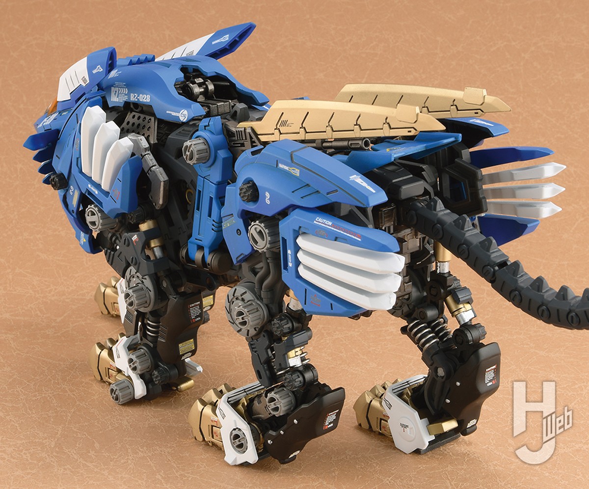 コトブキヤHMM ゾイドブレードライガー改造機全塗装