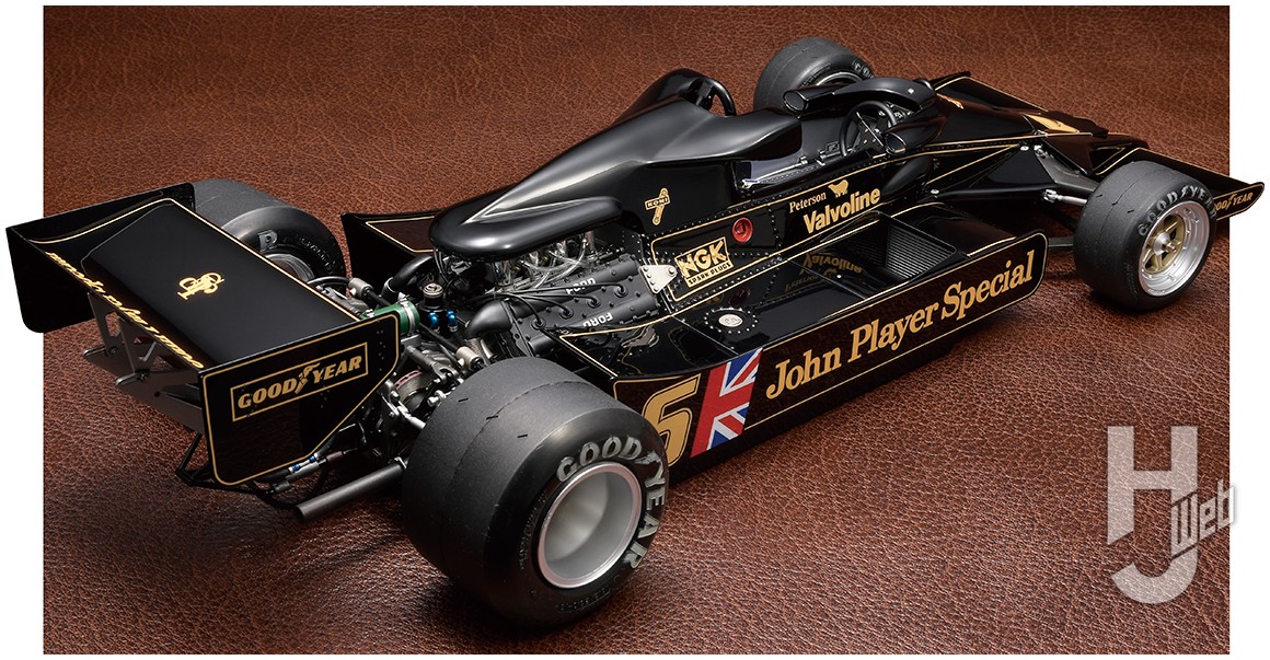 タミヤ 1/12 ロータス78 完成品 グラウンドエフェクトカーの先駆け