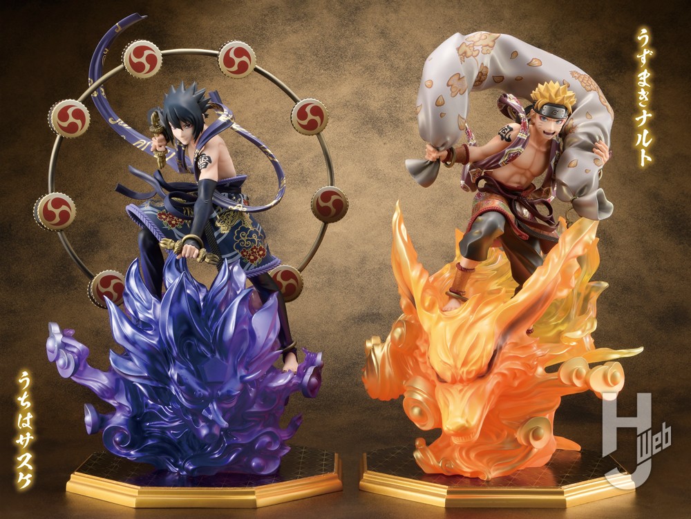 ナルト サスケ フィギュア 風神 雷神 風神雷神 Precious G.E.M. 風神