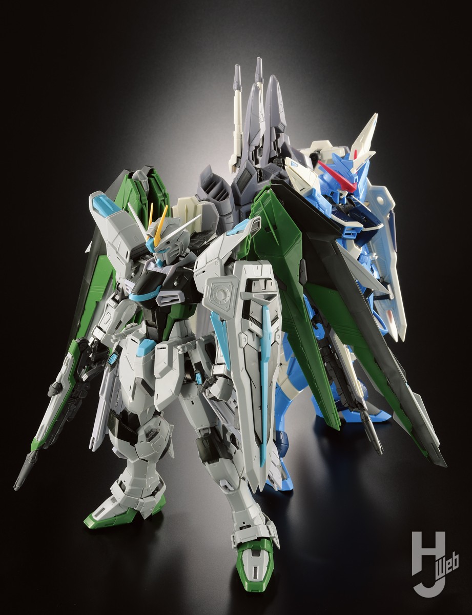 ガンプラ MG クロスコントラスト フリーダム ジャスティス 2体セット
