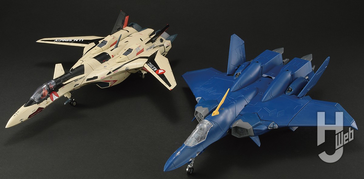 マクロスプラス ①YF-21 ②YF-19 DX超合金「YF-21」の各種ギミックを紹介！