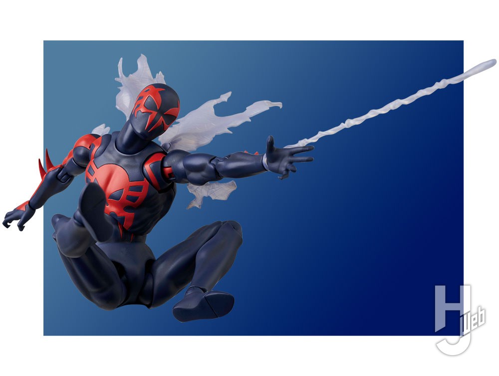 コミック版の「スパイダーマン2099」が可動フィギュアに
