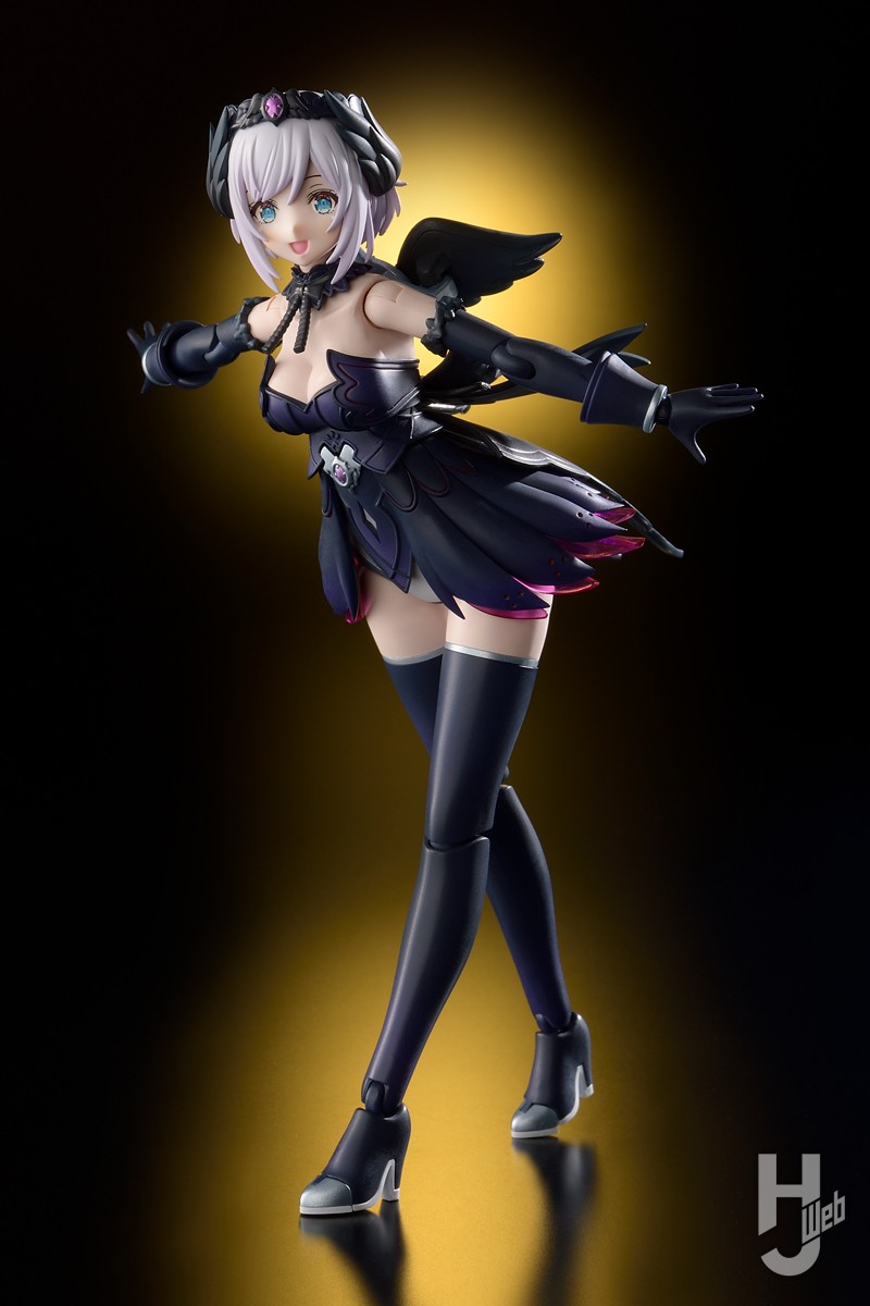 闇属性”「ルミティア ReACT-A」製作！グラデーション塗装で仕上げた