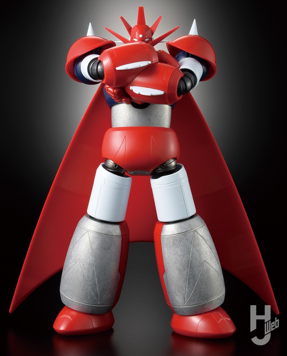 真ゲッターロボ 世界最後の日』POSE＋HEAT「ゲッター3」を試作サンプル