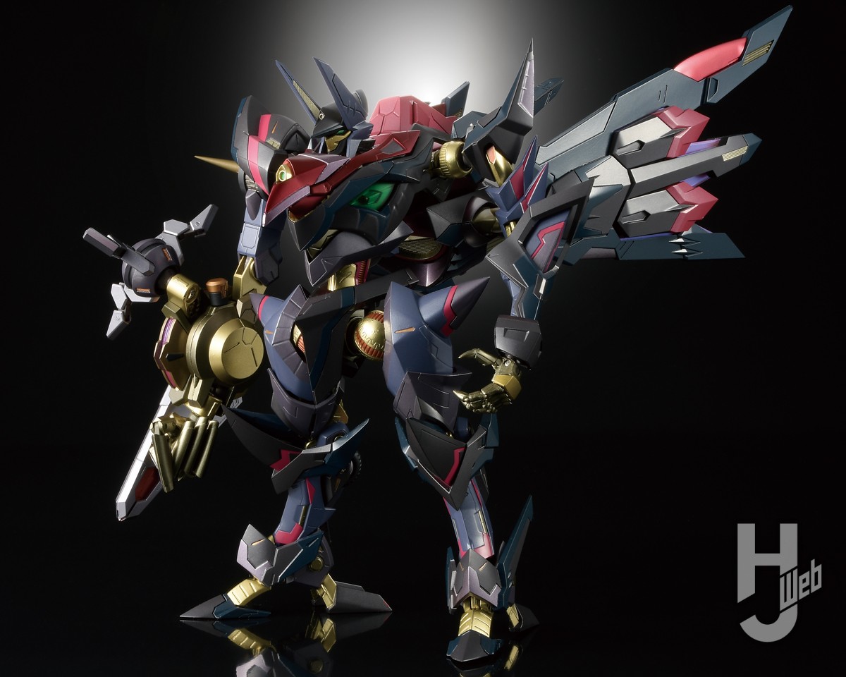 METAL BUILD DRAGON SCALE「鞠熾天-PURE ELEMENTS GUREN-」の塗装試作
