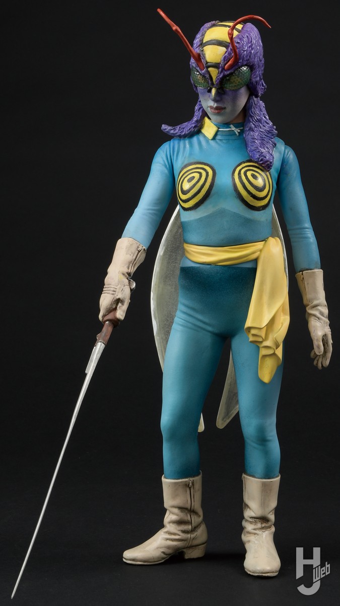 昭和レトロ 仮面ライダー1号怪人EXソフビ蜘蛛男蜂女狼男カメバズーカ