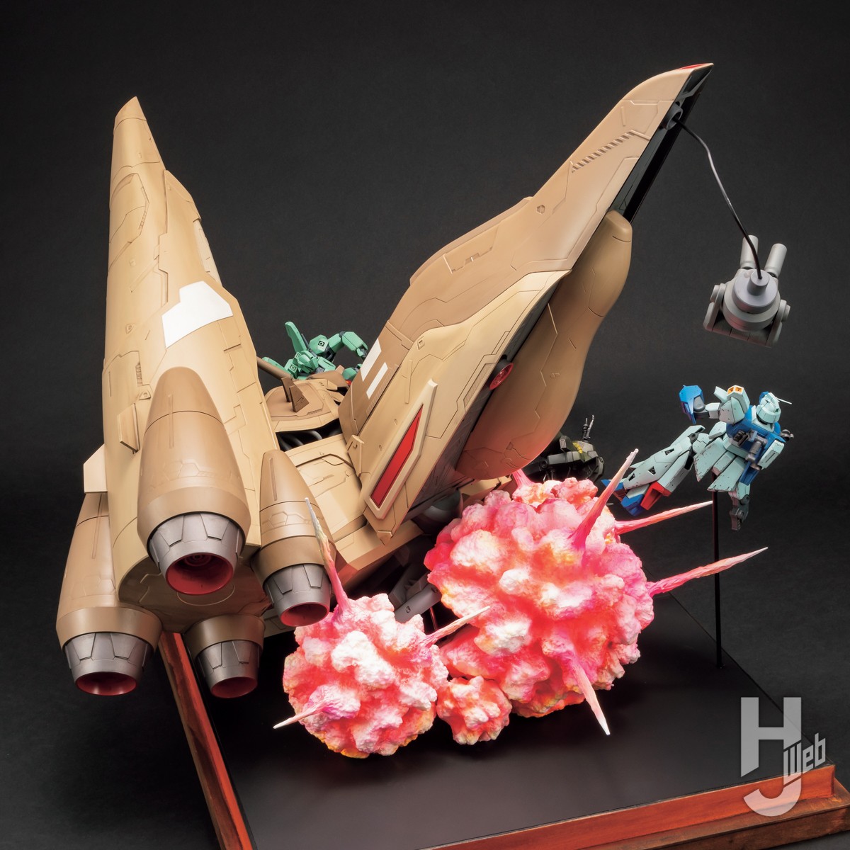 逆襲のシャア 1/400 NZ-333 α・アジール (α-AZIERU)