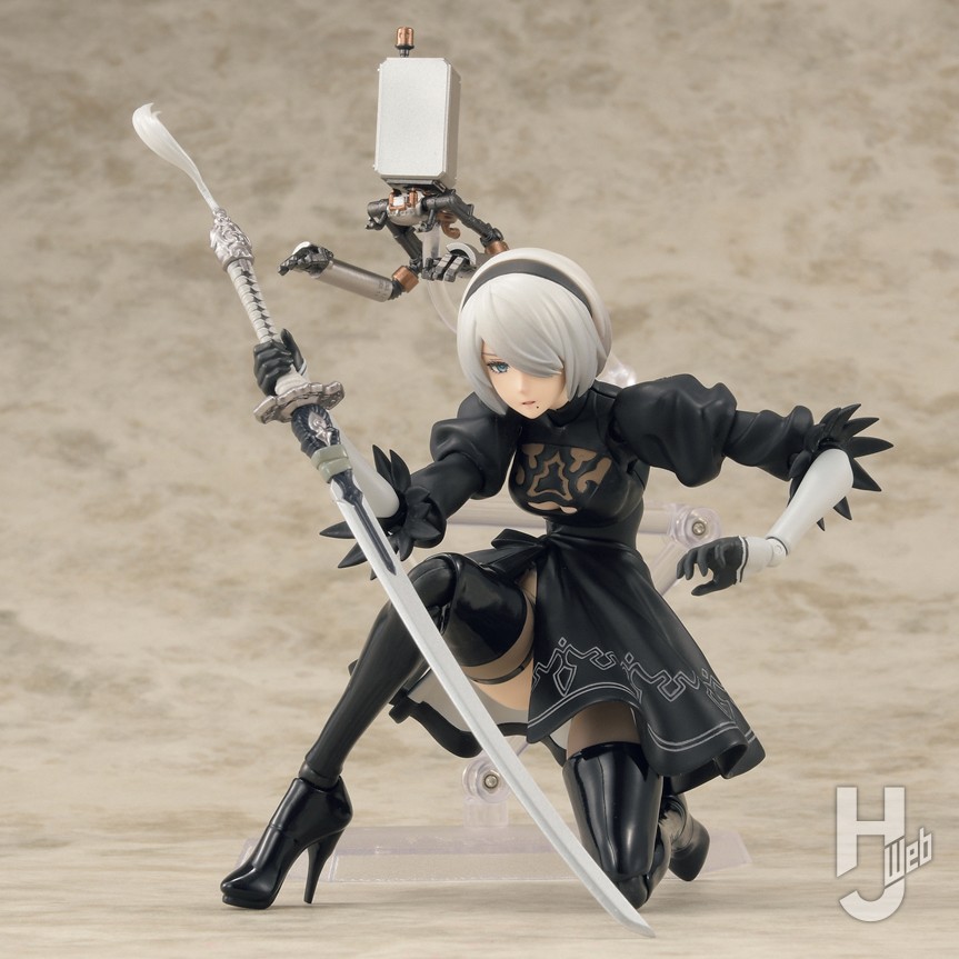 アニメ『NieR:Automata Ver1.1a』』より、2B（ヨルハ二号B型）がfigma