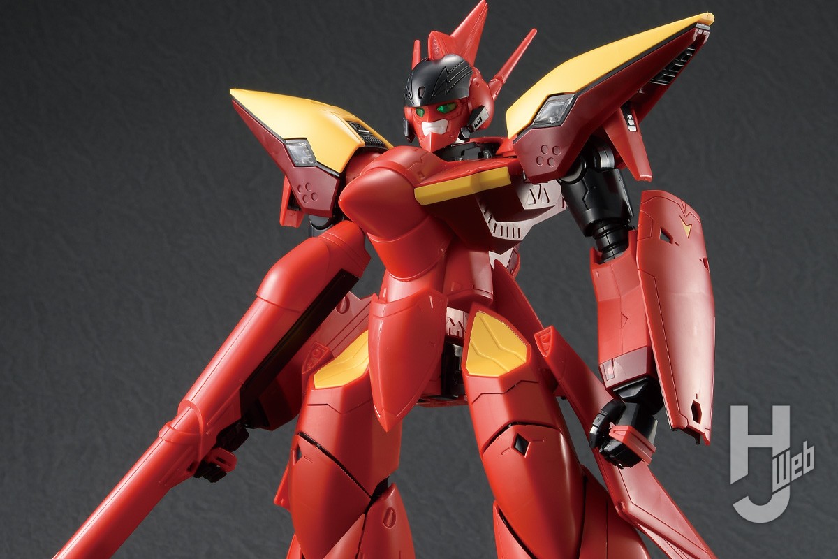 PLAMAX「VF-19改 ファイヤーバルキリー（熱気バサラ機）」素組み