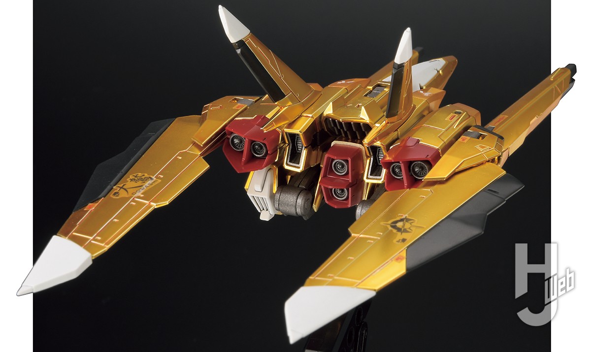 RGアカツキ（オオワシ装備）」＆「シラヌイパック」をメッキを活かした