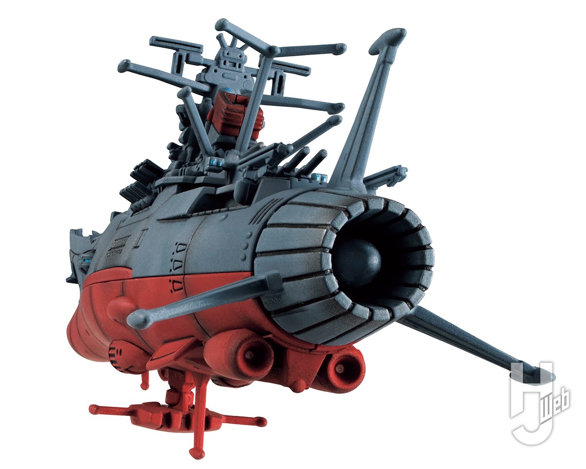 宇宙戦艦ヤマト2202 愛の戦士たち』より塗装を一新した二隻