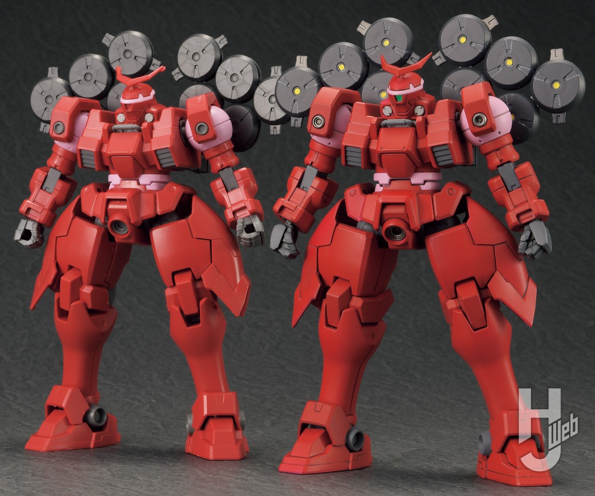 HGAC ヴァイエイト＆メリクリウス」各部シャープ化と合わせ目処理