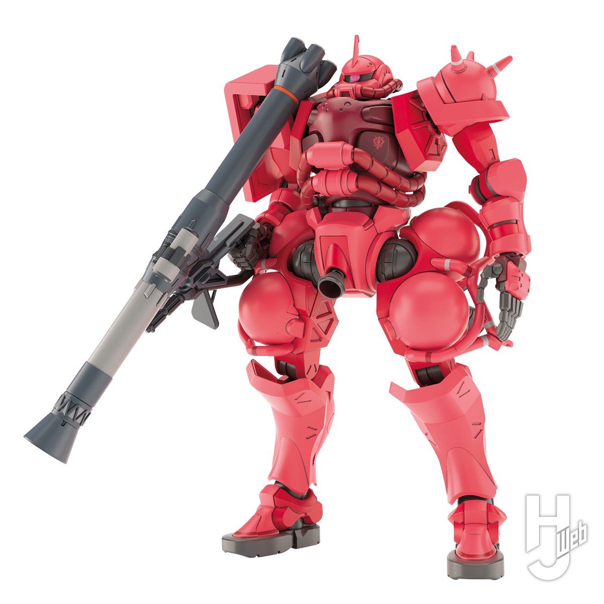 ガンダム シャア専用ザク グフ ドム 目覚まし時計3点セット HG「白い