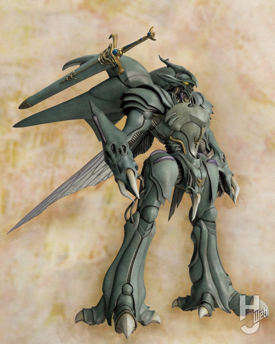 PLAMAX「ヴェルビン」をキットの素性を活かし、甲虫の鈍い光沢感とザラ