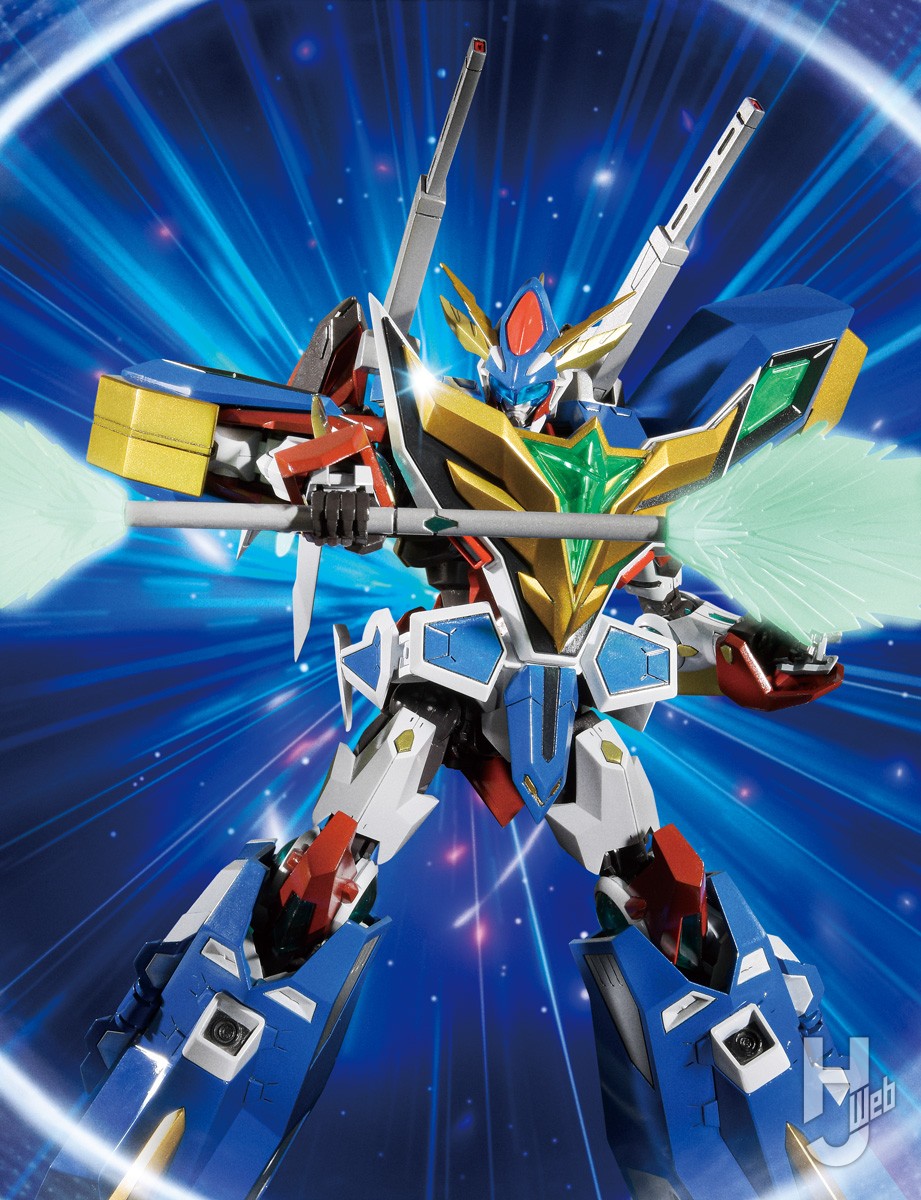 勇気合体！MODEROIDバーンブレイバーン!!塗膜剥げを防ぎ、衝撃的プレイ