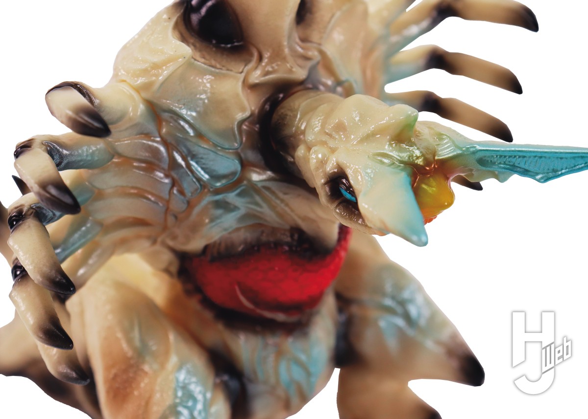 怪獣愛蔵組 ガメラ ギャオス バラゴン？ソフビ クリア 怪獣愛蔵組