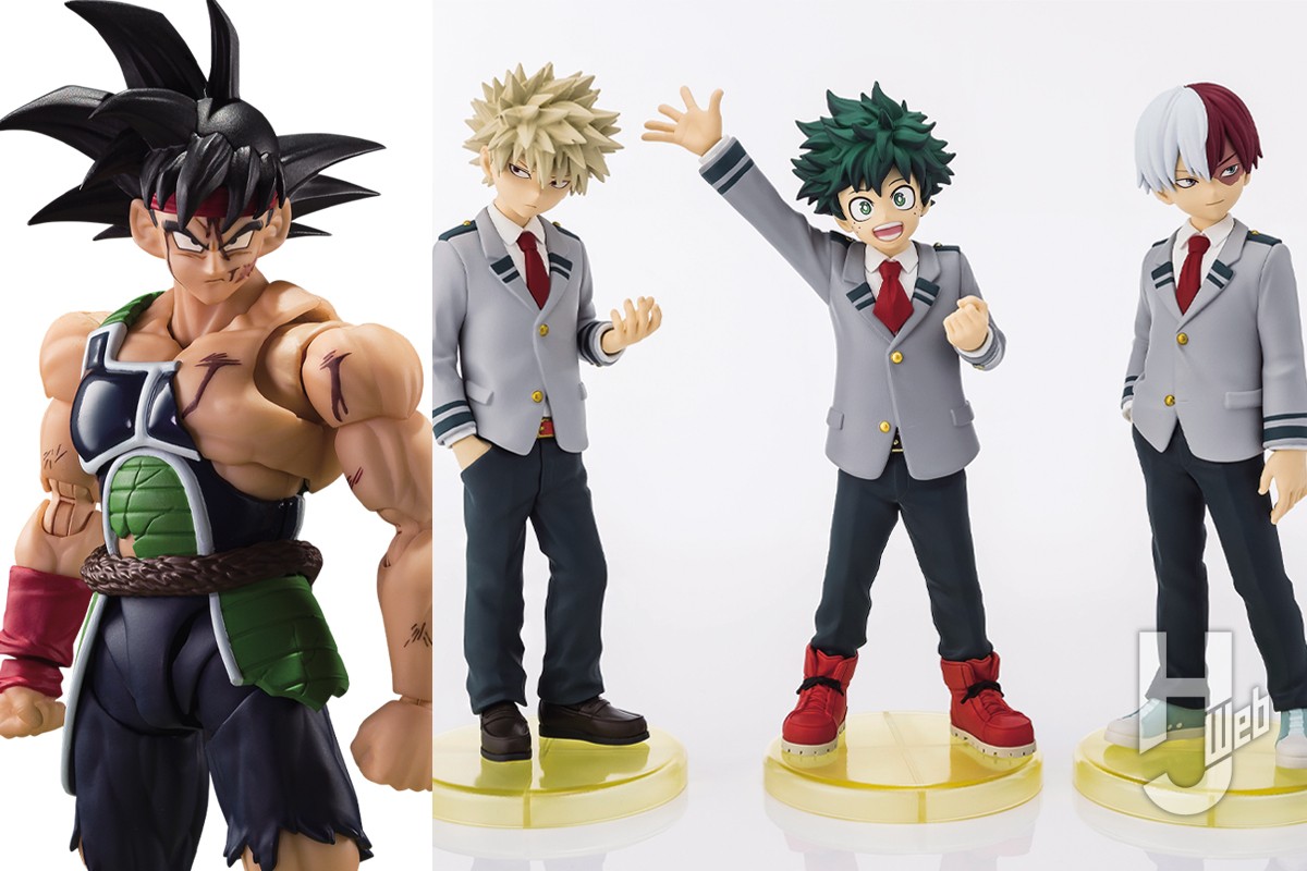 僕のヒーローアカデミア』雄英高校1年A組の3人が5等身フィギュアで登場