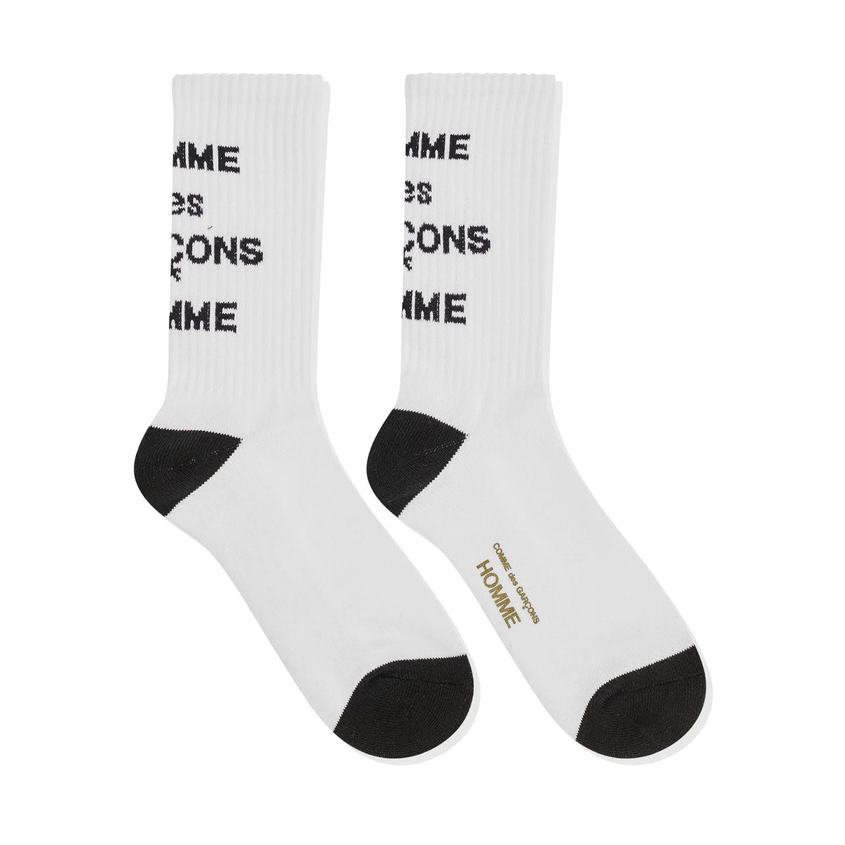 COMME des GARCONS HOMME - COTTON PILLED SOCKS 【HO-K501-051