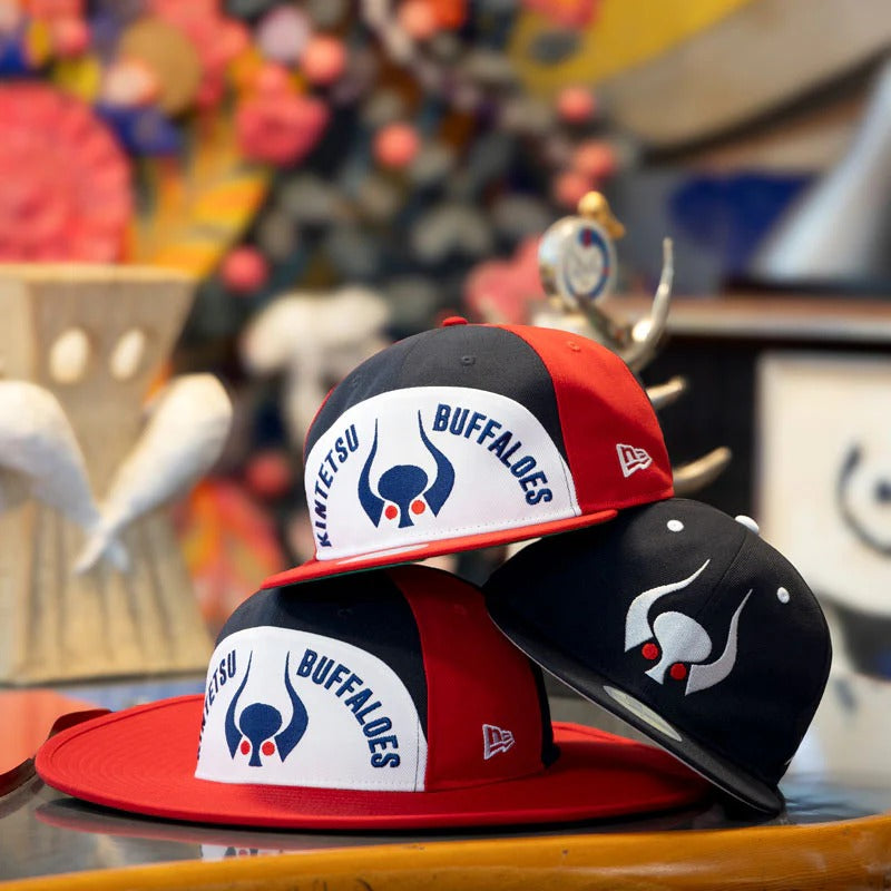 NEW ERA TARO OKAMOTO近鉄バファローズNAVY 7-1/2 NEW ERA - NEW ERA