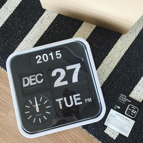 Fartech Wall Flip Clock (M) - homeloo