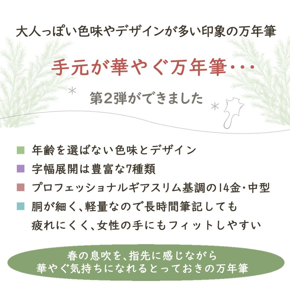 セーラー万年筆 ホームショッピングオリジナル万年筆 春を呼ぶ
