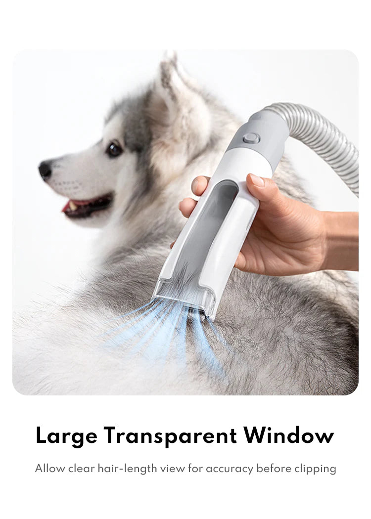 HomerunPET Pet Grooming Kit & Dog Hair Vacuum HC15