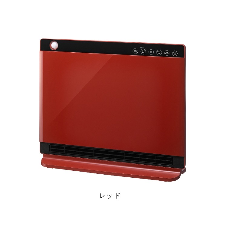 Wセンサー搭載 大風量ワイド温風を実現 人感/室温センサー付大風量