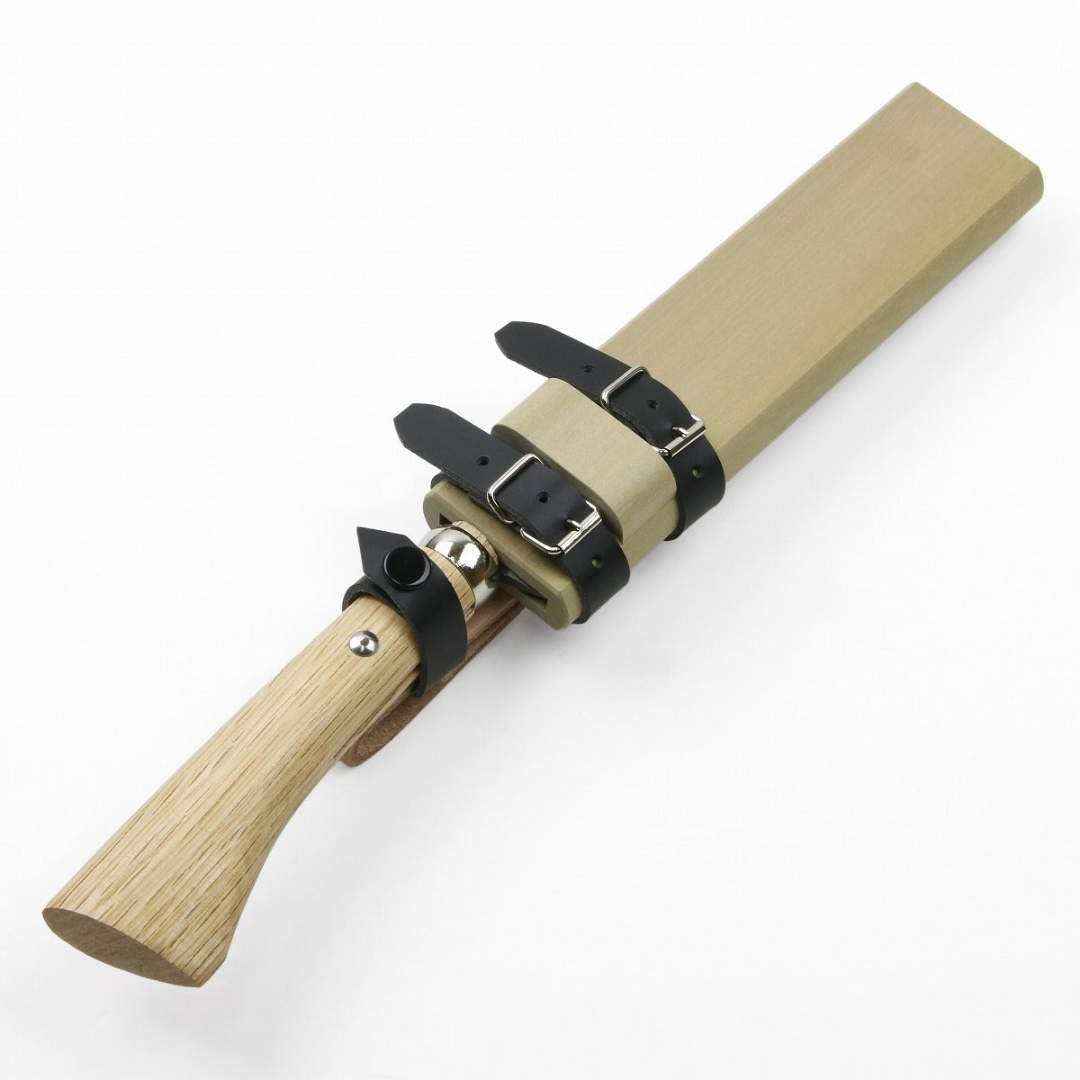 AZUMASYUSAKU Bamboo splitting Japanese Hatchet / Machete, Aogami