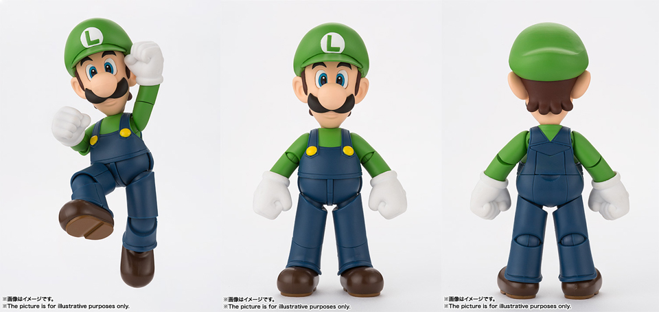 バンダイ：S.H.Figuarts ルイージ