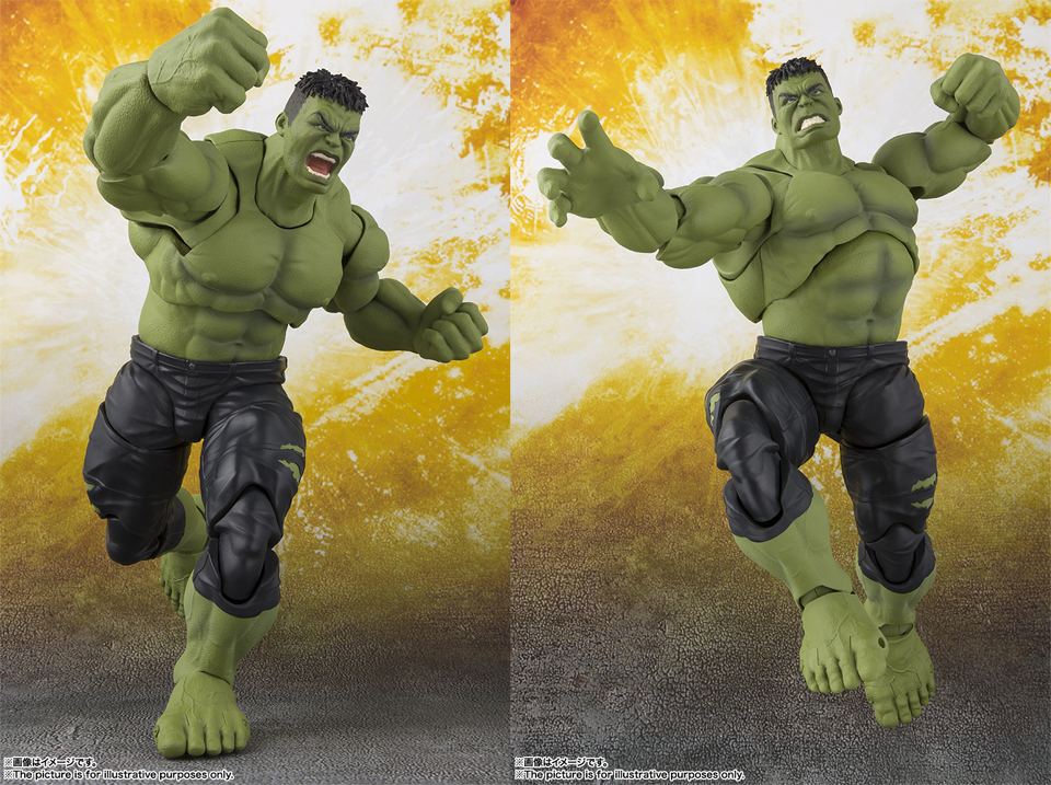 バンダイ「S.H.Figuarts ハルク（アベンジャーズ／インフィニティ