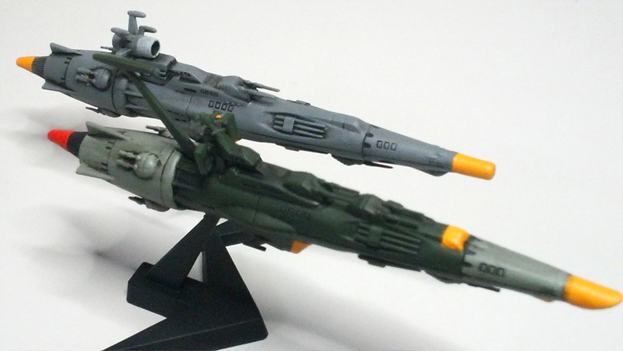 バンダイ：宇宙戦艦ヤマト旧メカコレクション №11「地球防衛軍艦隊