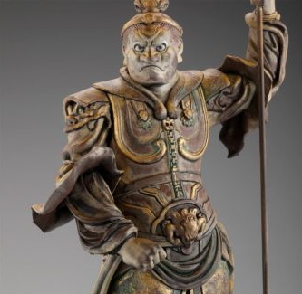 力強い立ち姿を再現。海洋堂、四天王像の持国天をプラモデル化 - HOBBY