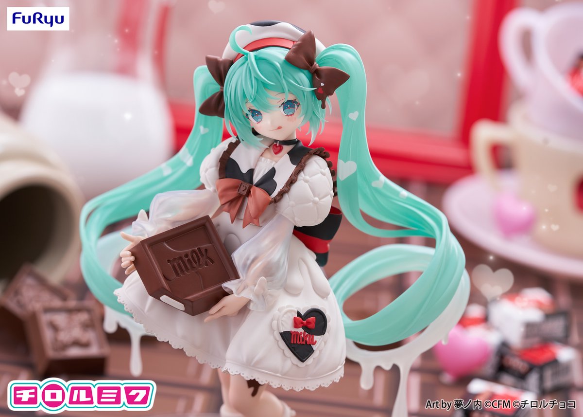 初音ミク×チロルチョココラボのプライズフィギュアが2026年2月展開開始