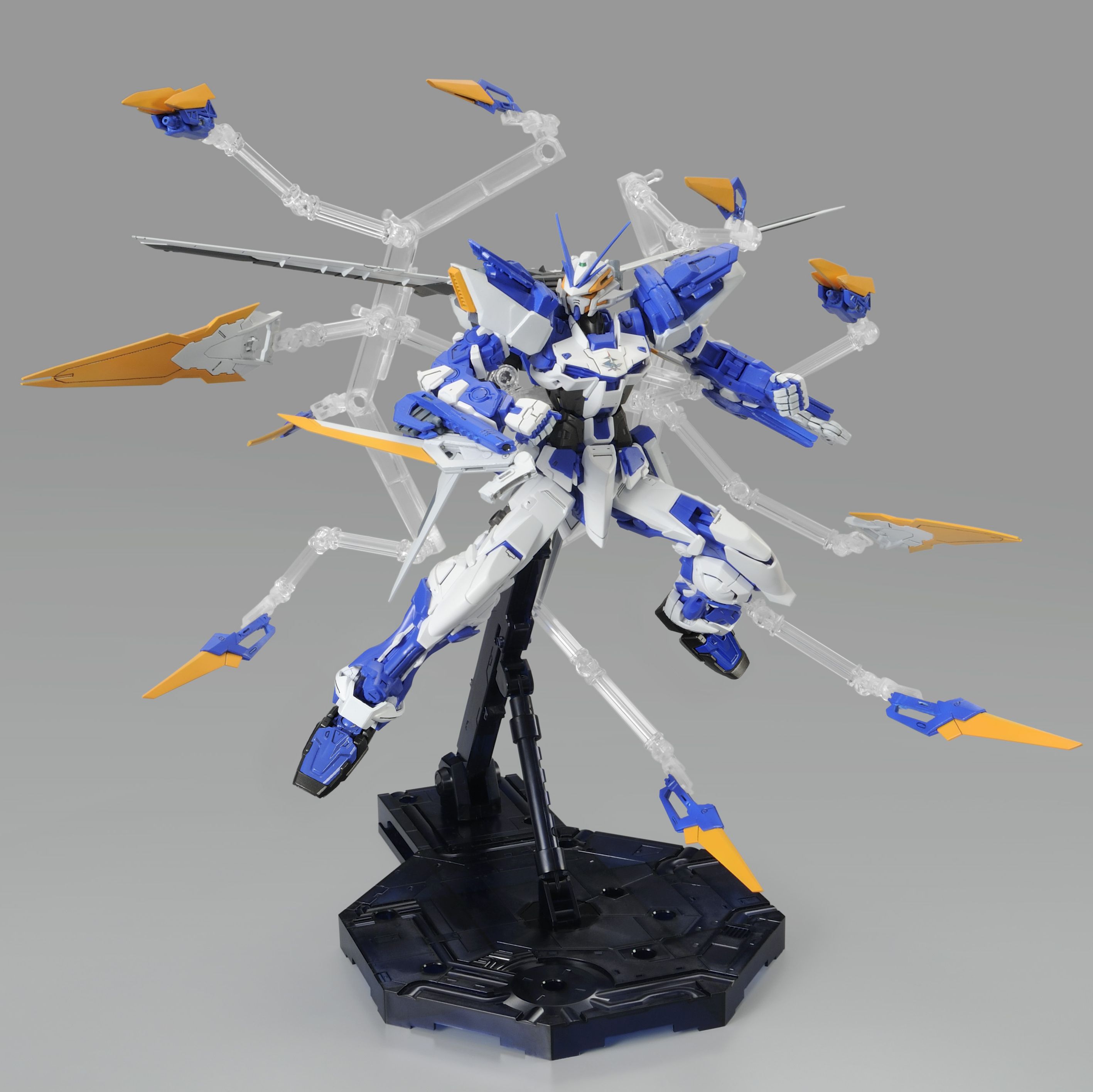 MG ガンダムアストレイ ブルーフレームD」用ディスプレイセットが只今