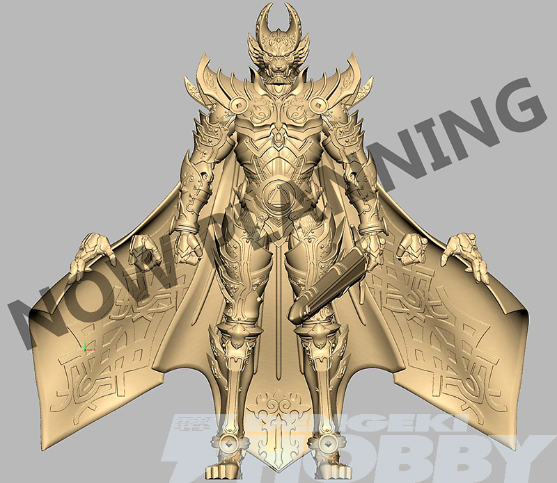 黄金騎士牙狼フィギュア 魔戒可動 炎刃騎士ゼン＆天弓騎士ガイ(金色ver