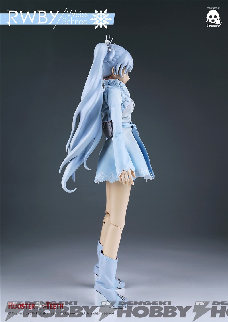 threezeroから、3DCGアニメ『RWBY』“ワイス・シュニー”が1/6スケール