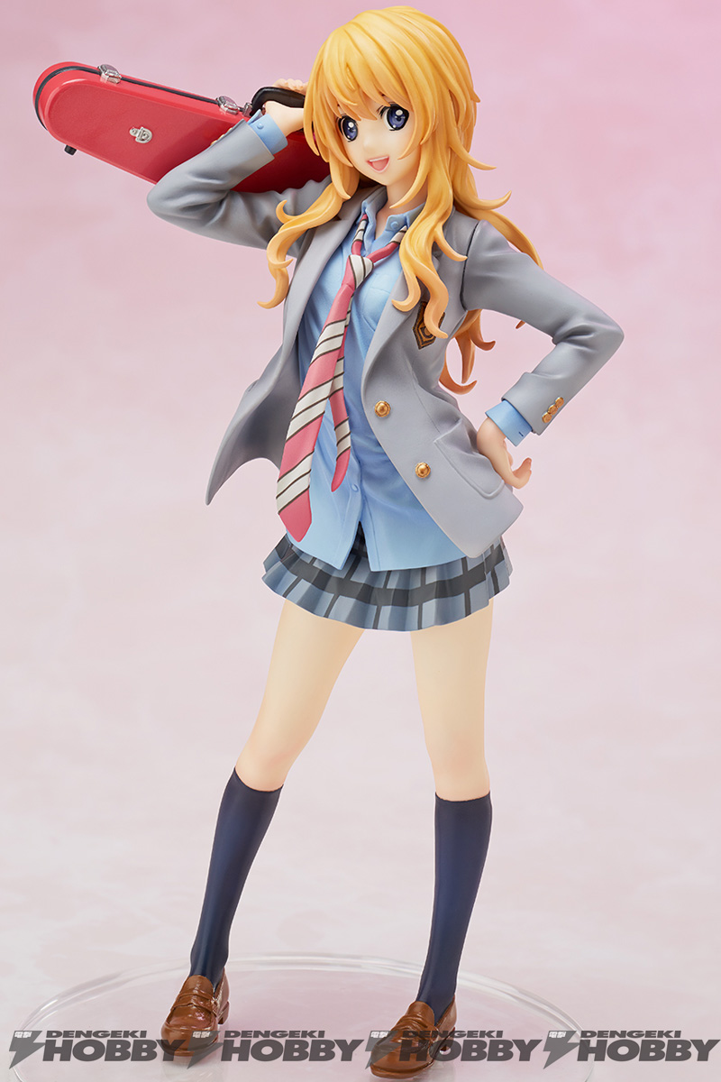 開封済 四月は君の嘘 宮園かをり 1/8 完成品フィギュア 四