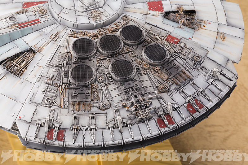 1/144 電飾改修 ミレニアムファルコン 塗装済完成品 スターウォーズ