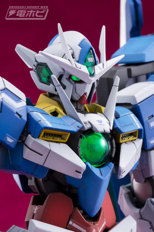 ガンプラ作例【RG 1/144 GNT-0000 ダブルオークアンタ】を人首猛が製作
