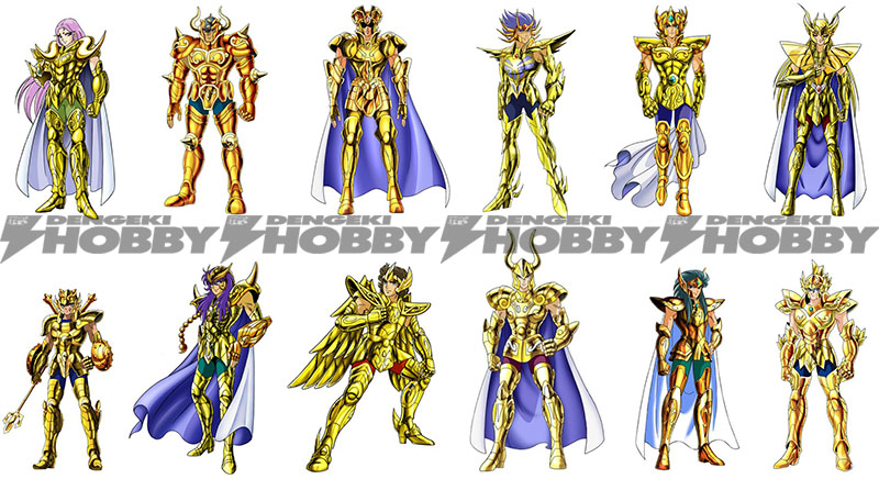等身大「黄金聖闘士」全12体初集結！ 「聖闘士星矢30周年展 Complete