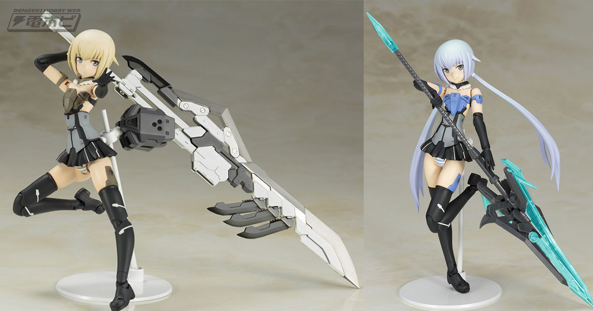 フレームアームズ・ガール』Blu-ray第1巻・第2巻同梱プラモデルの新