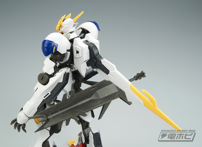 ガンダムバルバトスルプスレクスの1/144と1/100スケールのテスト