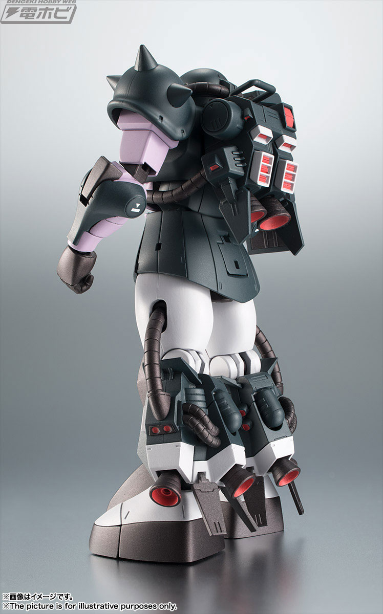 機動戦士ガンダム』ROBOT魂 高機動型ザクII ver. A.N.I.M.E.～黒い